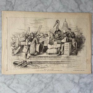 Thomas Nast, Harper's Weekly, Woodblock Engraving